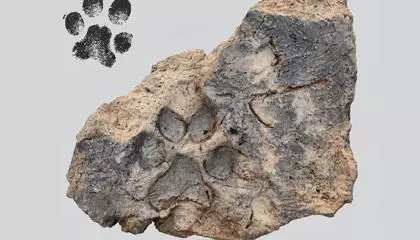 A Dog Left a Paw Print on This Mud Brick 4,000 Years Ago. Archaeologists Discovered It in the Rubble of a Bronze Age House