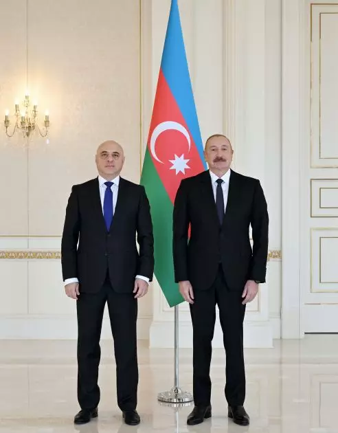 President Ilham Aliyev received newly appointed Georgian ambassador to Azerbaijan