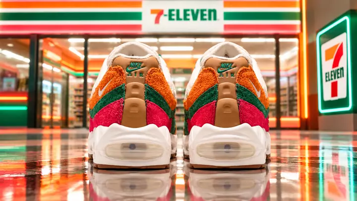 7-Eleven, Nike‑ı bu Air Max 95‑i dayandırmaq üçün məhkəmə ilə təqib etdi, sonra səssizcə imtina etdi. İndi harada almaq olar