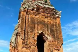 Phu Loc Champa Temple in An Nhon Bac, Vietnam