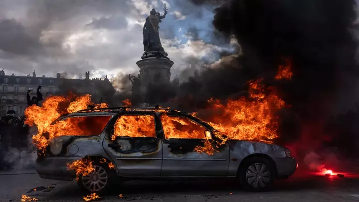 Limoges Town Hall, Which Survived Two World Wars, Is Destroyed in France Riots