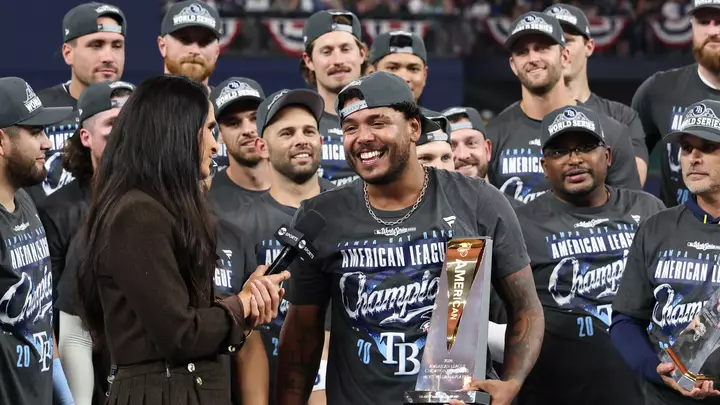 Rays' Freddy Peralta named ALCS MVP after two starts, including Game 6 clincher, one relief appearance