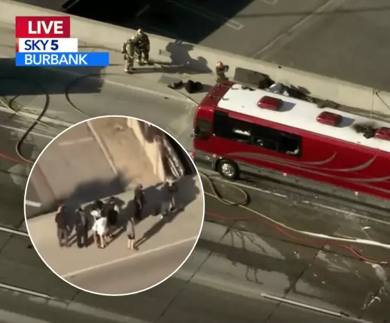 MUNA’s Gets So Hot Tour Bus Catches Fire In Burbank